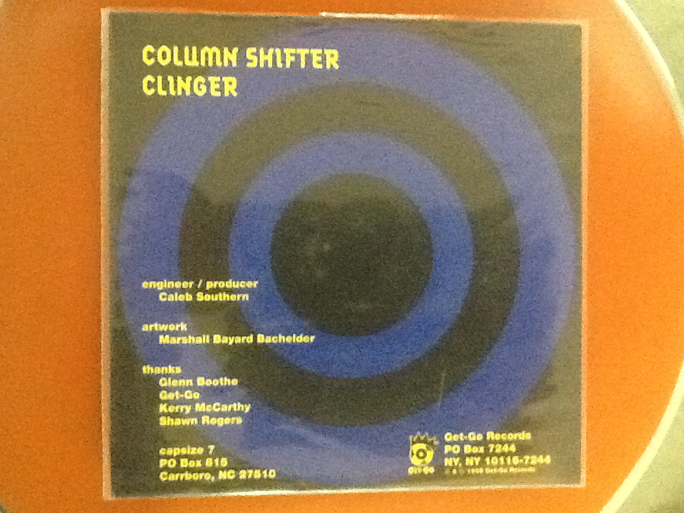 Capsize 7 "Column Shifter" Vinyl